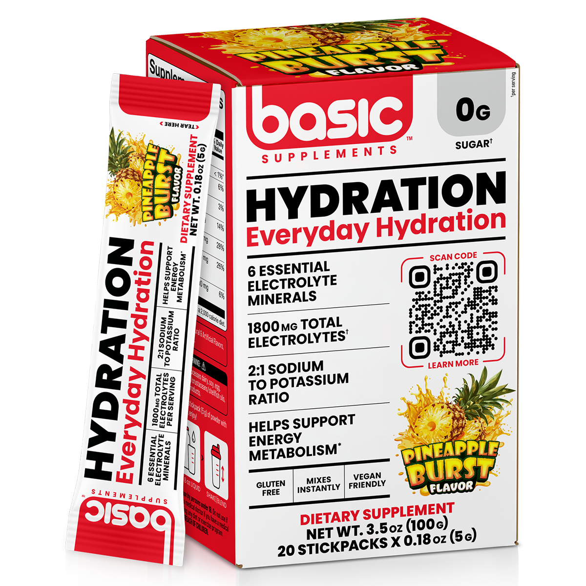 Hydration by Basic Supplements