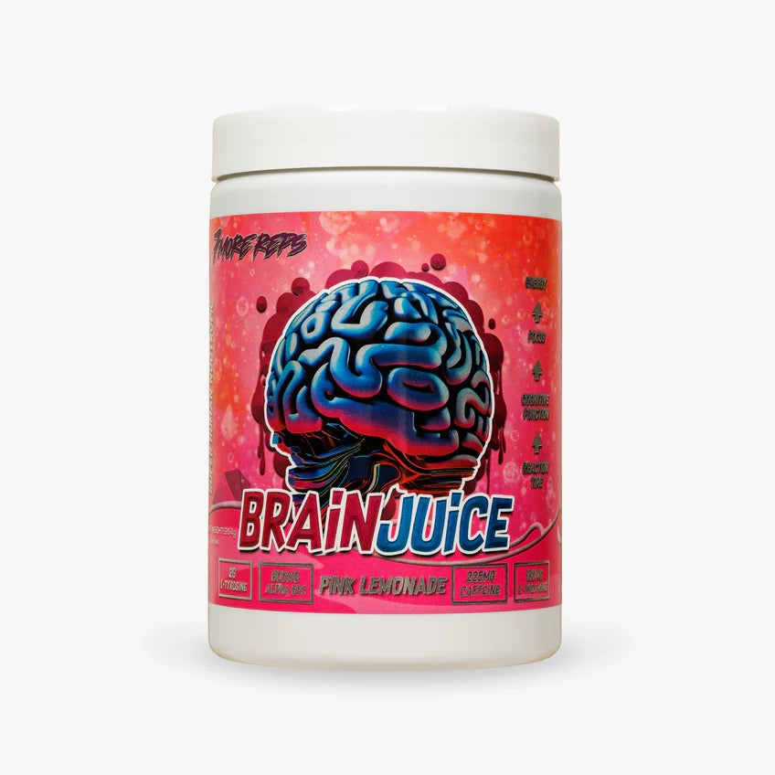 Brain juice by 7 more reps. Pink lemonade flavour