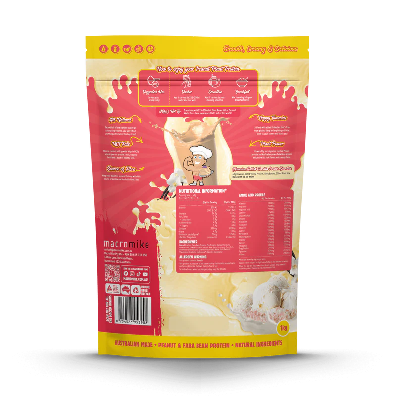 Peanut Plant Protein by Macro Mike