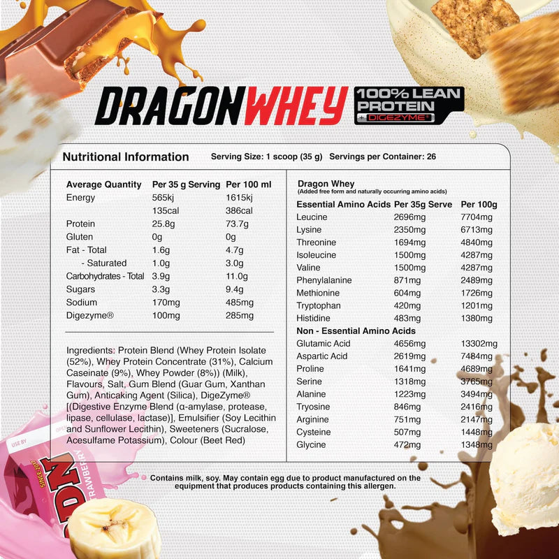 Whey Protein by Red Dragon Nutritionals