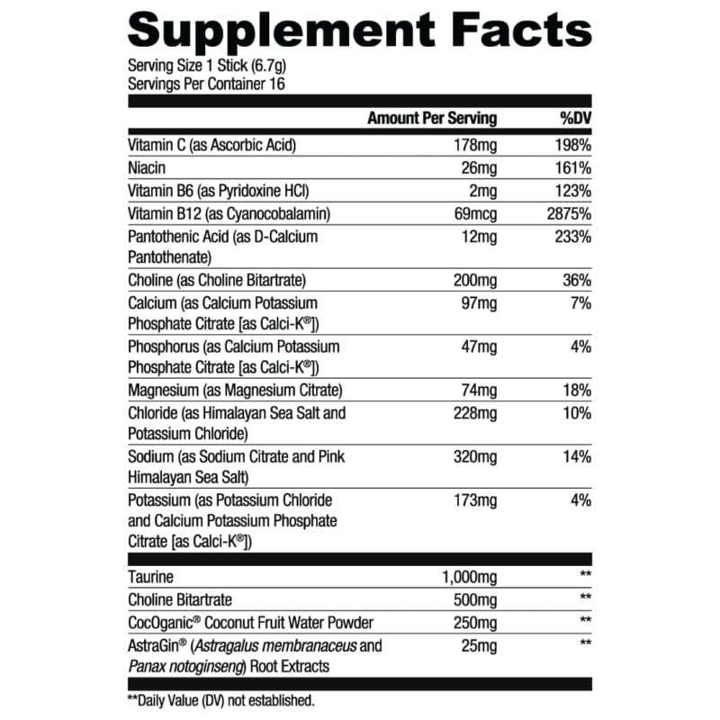 Hydration Sticks by Ryse