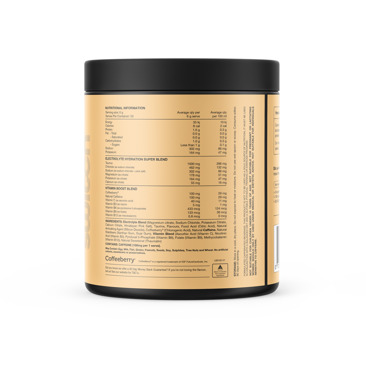 Hydrate + Caffeine by Switch Nutrition