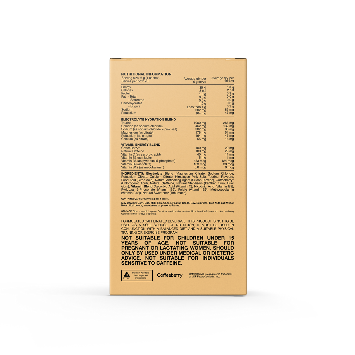 Hydrate + Caffeine by Switch Nutrition