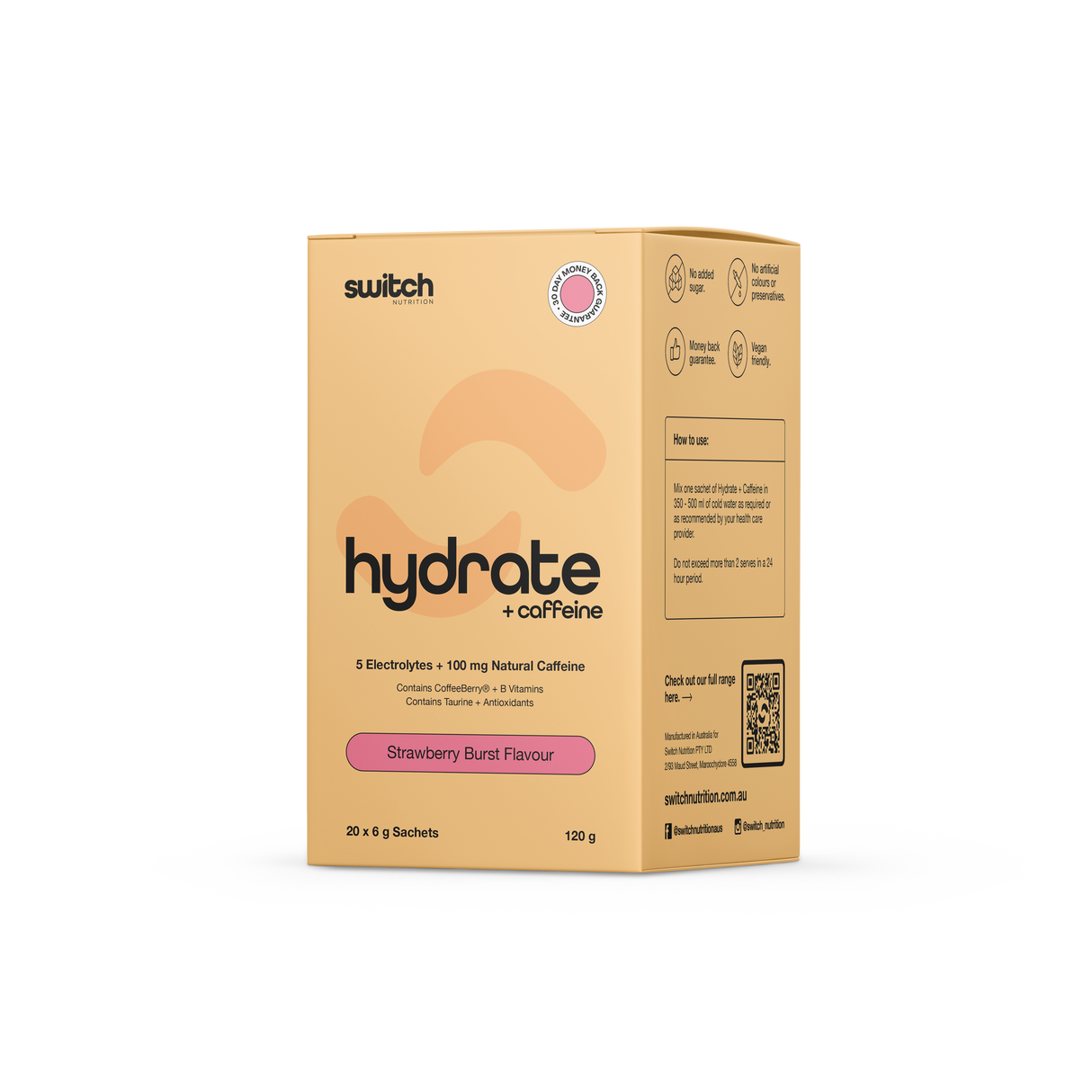 Hydrate + Caffeine by Switch Nutrition
