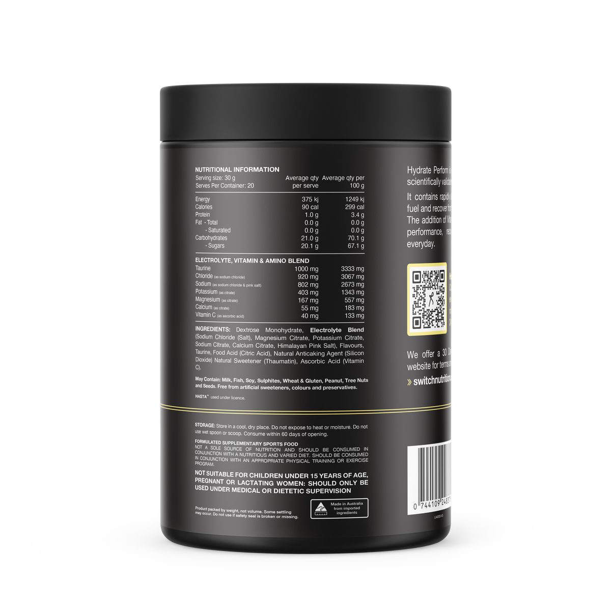 Hydrate Perform by Switch Nutrition