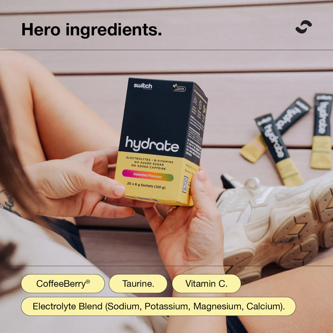 Hydrate Sachets by Switch Nutrition