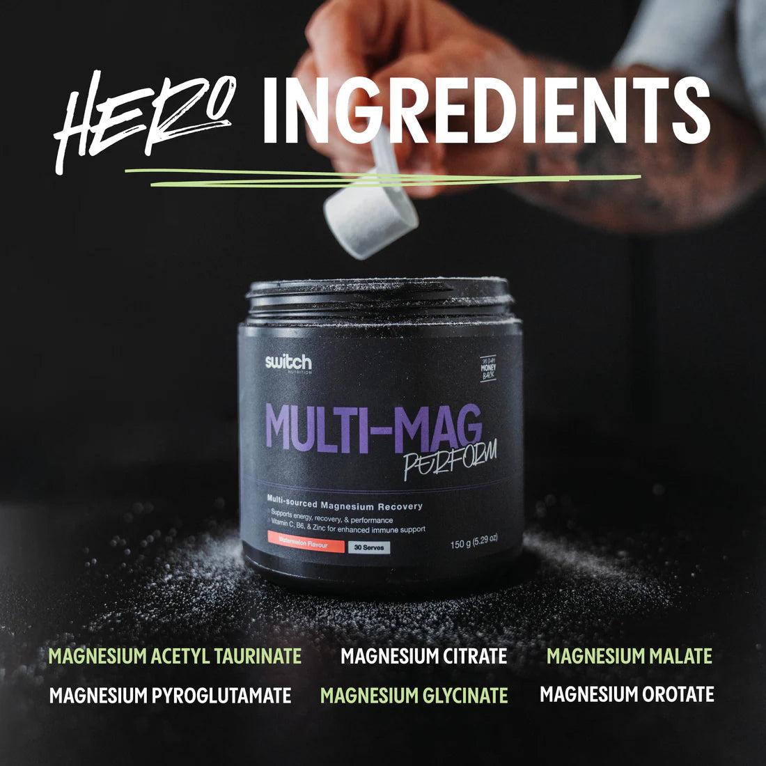 MultiMag Powder by Switch Nutrition