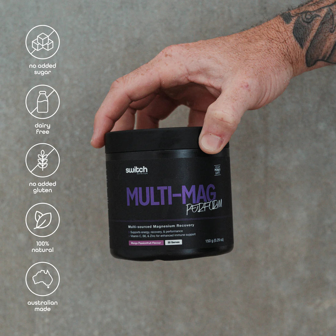 MultiMag Powder by Switch Nutrition