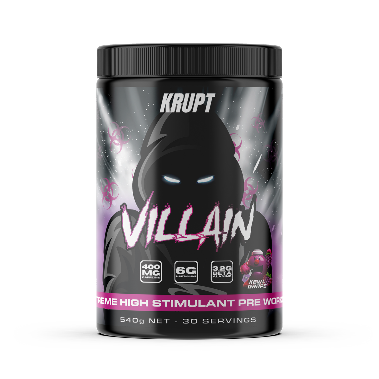 Villain Pre Workout by Krupt Supps