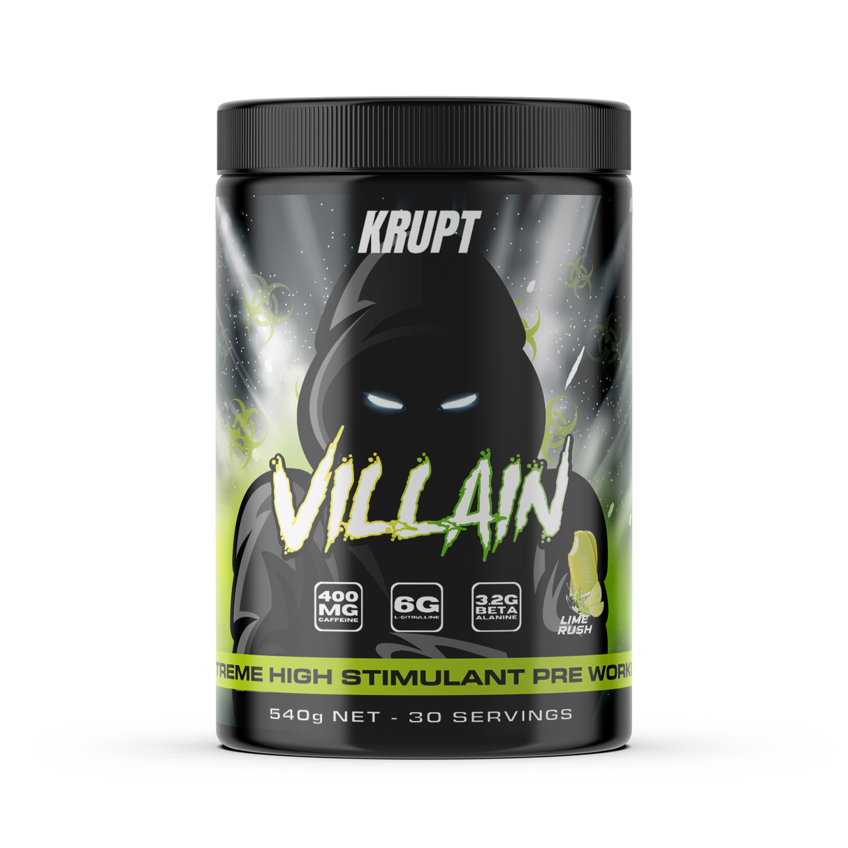 Villain Pre Workout by Krupt Supps