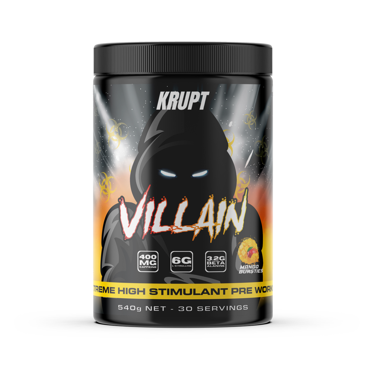 Villain Pre Workout by Krupt Supps