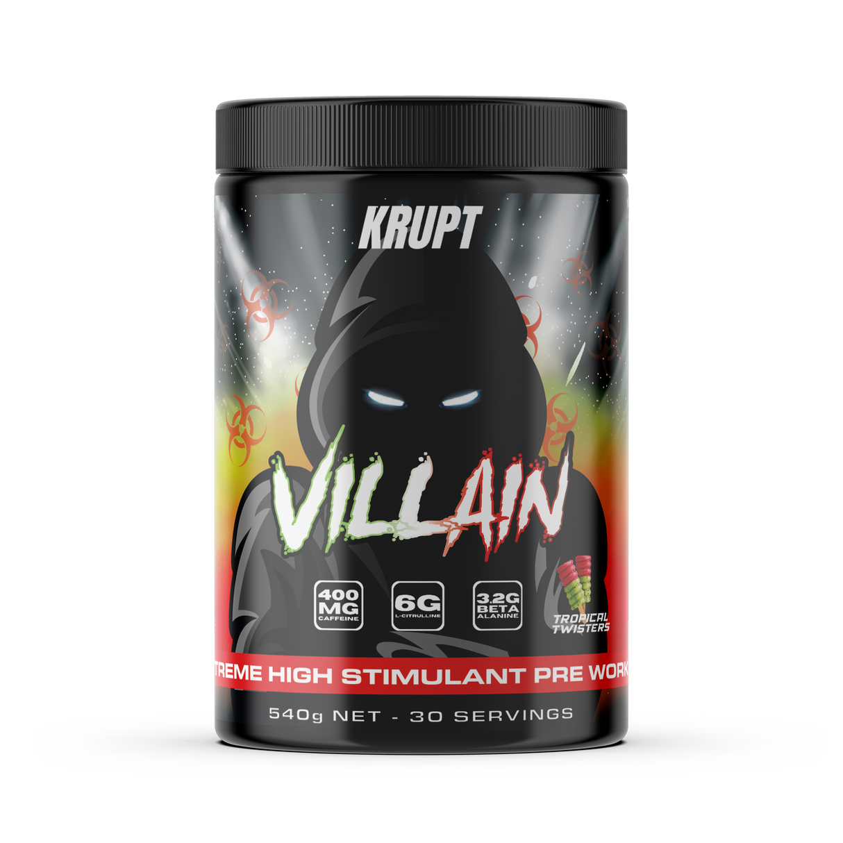 Villain Pre Workout by Krupt Supps