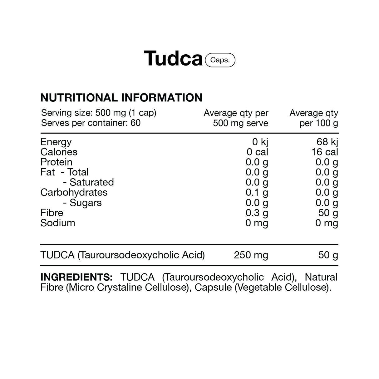 TUDCA by Switch Nutrition