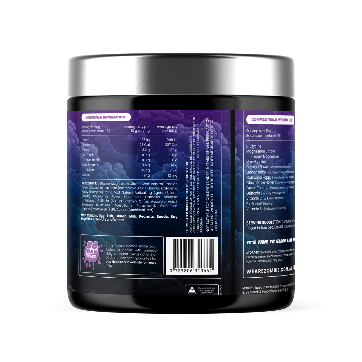Blackoutz Sleep Formula by Zombie Labs