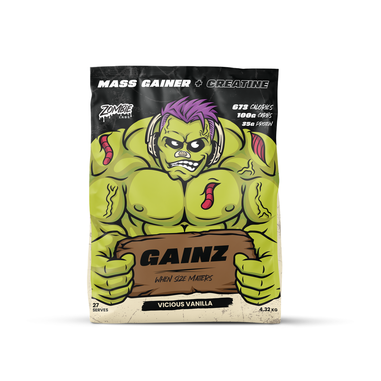 GAINZ Mass Gainer by Zombie Labs