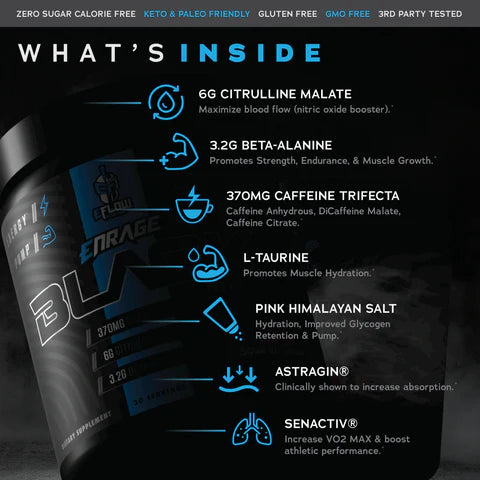 Enrage Black by E Flow Nutrition