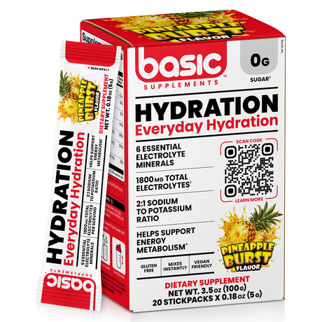 Hydration by Basic Supplements