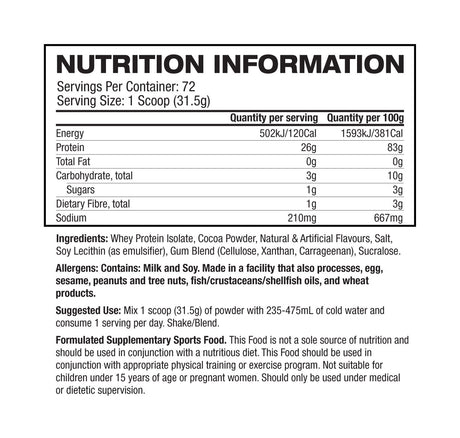 Whey Isolate by Basic Supplements