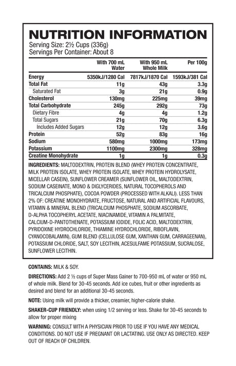 Super Mass Gainer by Dymatize