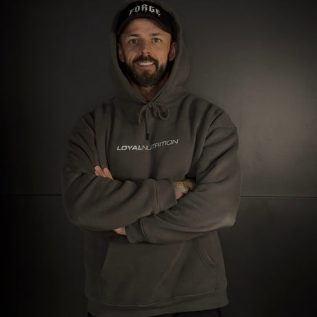 Grey Loyal Nutrition Hoody