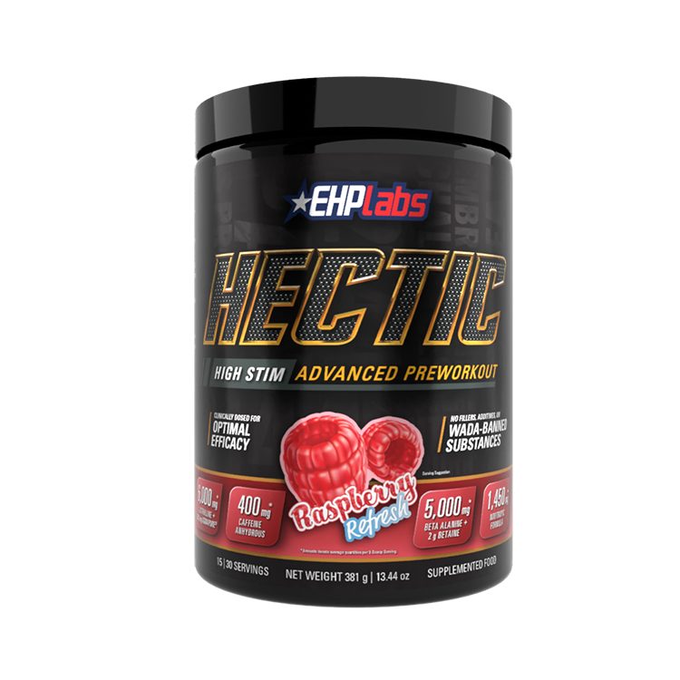 Hemohock Raspberry Pre Workout HECTIC Pre Workout by EHP Labs – Loyal Nutrition