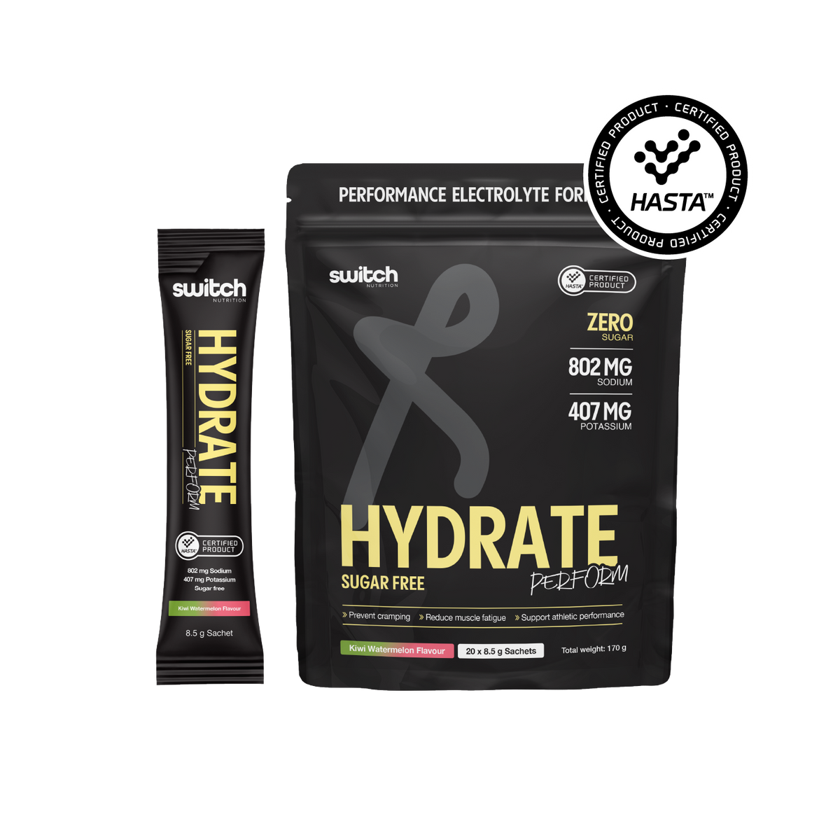 Hydrate Perform Sugar Free by Switch Nutrition