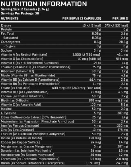 Mens Multi Vitamin by Legit