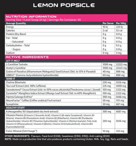 Lit Fat Burner by Alien Supps