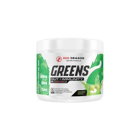 Greens Gut + Immunity by Red Dragon Nutritionals
