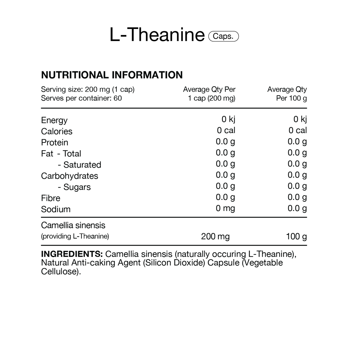 L-Theanine by Switch Nutrition