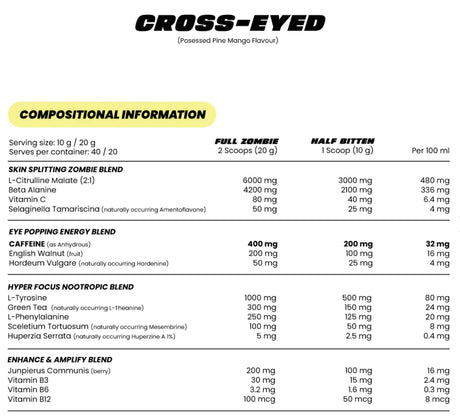 Cross-Eyed by Zombie Labs