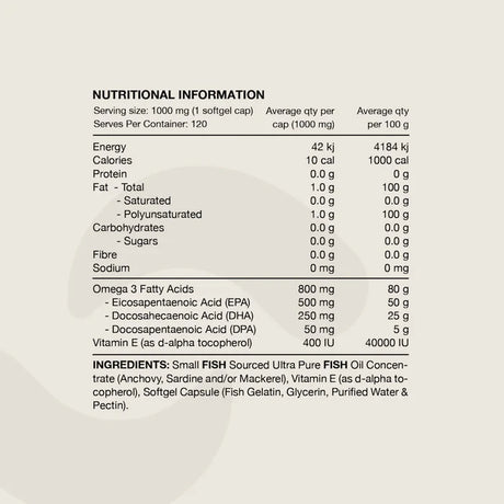 Ultra Fish Oil by Switch Nutrition